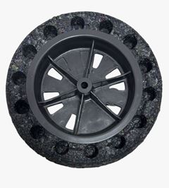 PNEU+RODA CARRO DE MAO 3,25X8X3/4' 19MM LIGHT FORCE