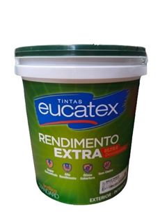 EUCATEX ACRILICO RENDIMENTO EXTRA 18L CINZA GRANIZO