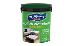 EUCATEX ACRILICO PROFISSIONAL FOSCO 3,6L AMARELO CANARIO