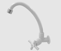 TORNEIRA ABS COZINHA PAREDE ALAVANCA BRANCA JADDEM