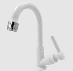 TORNEIRA ABS LAVATÓRIO MESA B.A ALAVANCA BRANCA JADDEM