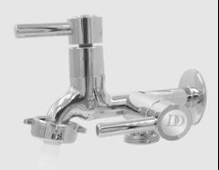 TORNEIRA ABS MAQUINA/TANQUE ALAVANCA CROMADA JADDEM