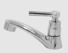 TORNEIRA ABS LAVATÓRIO MESA ALAVANCA CROMADA JADDEM