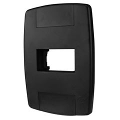 PLACA 4X2 1 MÓDULO PRETA LEV ILUMI