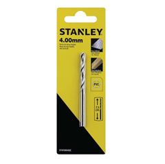 BROCA AÇO RAPIDO PARA METAL 04X75MM STANLEY