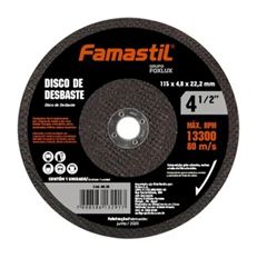 DISCO DE DESBASTE PARA FERRO 4.1/2' FAMASTIL