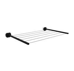 VARAL DE PAREDE 60X100CM WALL PRETO BRASFORMA