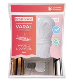 KIT DE ACESSÓRIOS PARA VARAL DE TETO BRASFORMA