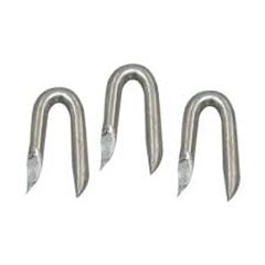 GRAMPOS PARA CERCA GALVANIZADO 9X7/8' BELGO