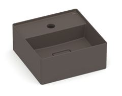 CUBA DE APOIO 30X30CM COM MESA PARA METAL T7 TERRA CAFE ROCA