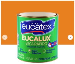 ESMALTE EUCALUX SECA RAPIDO 900ML LARANJA EUCATEX