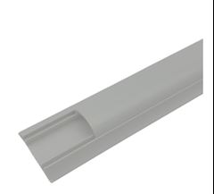CANALETA PARA PISO 25X8MM CINZA ILUMI