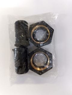 KIT CONEXAO PP P/HIDROMETRO 1X3/4' ROSCA METALICA HIDROREADER