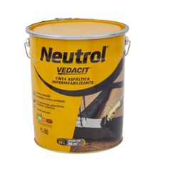 TINTA ASFALTICA NEUTROL 18L VEDACIT