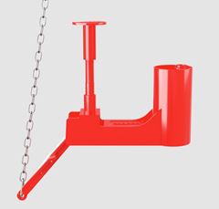 CASTELO DE ACIONAMENTO PARA CAIXA ACOPLADA UNIVERSA COM CORRENTE