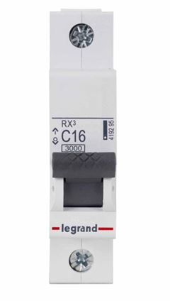 DISJUNTOR UNIPOLAR 16A 3KA CURVA C LEGRAND