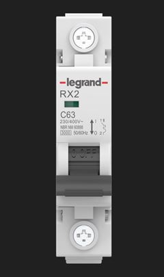 DISJUNTOR UNIPOLAR 63A 3KA CURVA C LEGRAND