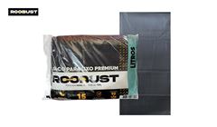 SACO PARA LIXO PREMIUM 100L COM 15 UNIDADES ROOBUST