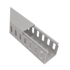 CANALETA 50X50MM 2M SEMI ABERTA CINZA ILUMI
