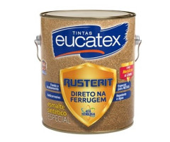 ESMALTE RUSTERIT DIRETO NA FERRUGEM 3L BRANCO EUCATEX