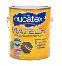 EUCATEX VIA TECH 3,6L AMARELO DEMARCAÇÃO VIARIA