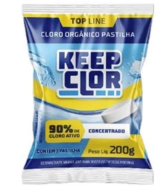 TRICLORO PASTILHA 200G KEEP CLOR TOPLINE