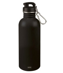 GARRAFA WATER TO GO TRENDY 750ML AÇO PRETO