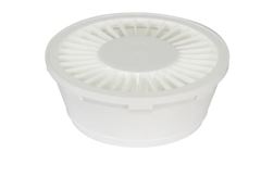 RALO SIFONADO REDONDO 100X40X50 GRADE BRANCO SOCEL