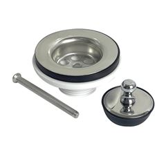 VÁLVULA LAVATÓRIO PARAFUSO 7/8' PLÁSTICO+ INOX FLVX HIDRO