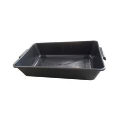 CAIXA PLASTICA PARA MASSA 38X57X14CM 20L PRETA TIDAO