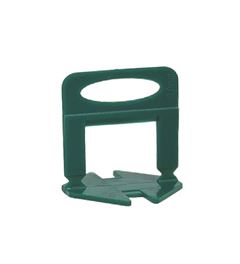 CLIPS NIVELA PISO 3,0MM VERDE COM 100 NOVAFORMA