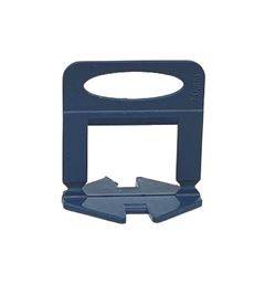 CLIPS NIVELA PISO 2,0MM AZUL COM 100 NOVAFORMA