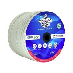 CORDA CARRETEL 100% POLIPROPILENO (PP) - 06MM BRANCA COM 150M