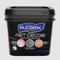 ART DECOR EFEITOS DECORATIVOS CIMENTO QUEIMADO PEROLIZADO ELEPHANT 3,7KG EUCATEX