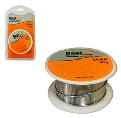 SOLDA ESTANHO CARRETEL 40G 1MM BESTFER