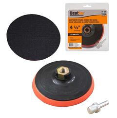 SUPORTE PARA DISCO COM VELCRO 115MM 4.1/2' BESTFER