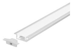 PERFIL PARA FITA LED EMBUTIR 27X9.6MM 2M BRANCO OUROLUX