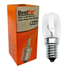 LAMPADA 15W 220V E-14 PARA GELADEIRA BESTFER