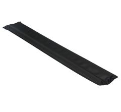 VEDA PORTA 90CM DUPLO PRETO ATLAS