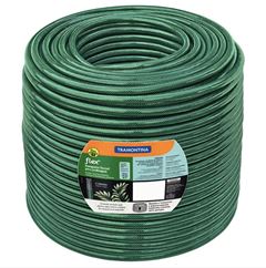 MANGUEIRA PARA JARDIM FLEX. 100M 3/4' VERDE TRAMONTINA