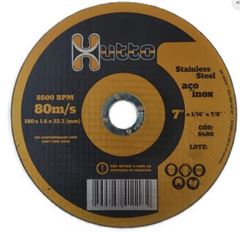 DISCO CORTE PARA INOX 7  HUTTO