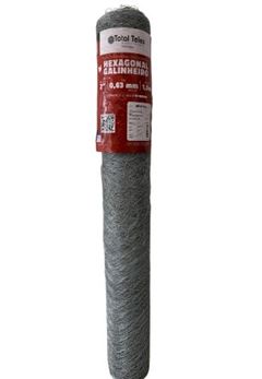TELA HEXAGONAL GALINHEIRO 2  FIO23 1,50MX50M TOTAL TELAS
