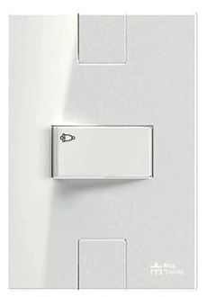 MEC-TRONIC CLICK PULSADOR CAMPAINHA 10A BRANCO