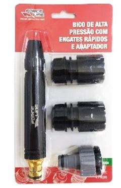 KIT BICO ALTA PRESSAO PARA MANGUEIRA 4PC FORCELINE
