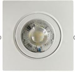 SPOT LED EMBUTIR 04W 6500K POP LIGHT QUADRADO BRANCO